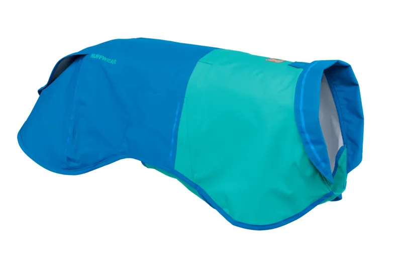 Ruffwear Sun Shower Dog Raincoat in Blue Dusk-1